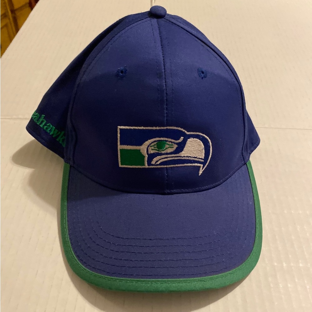 Seattle Seahawks Cap Game Day NFL Vintage 90s SnapBack